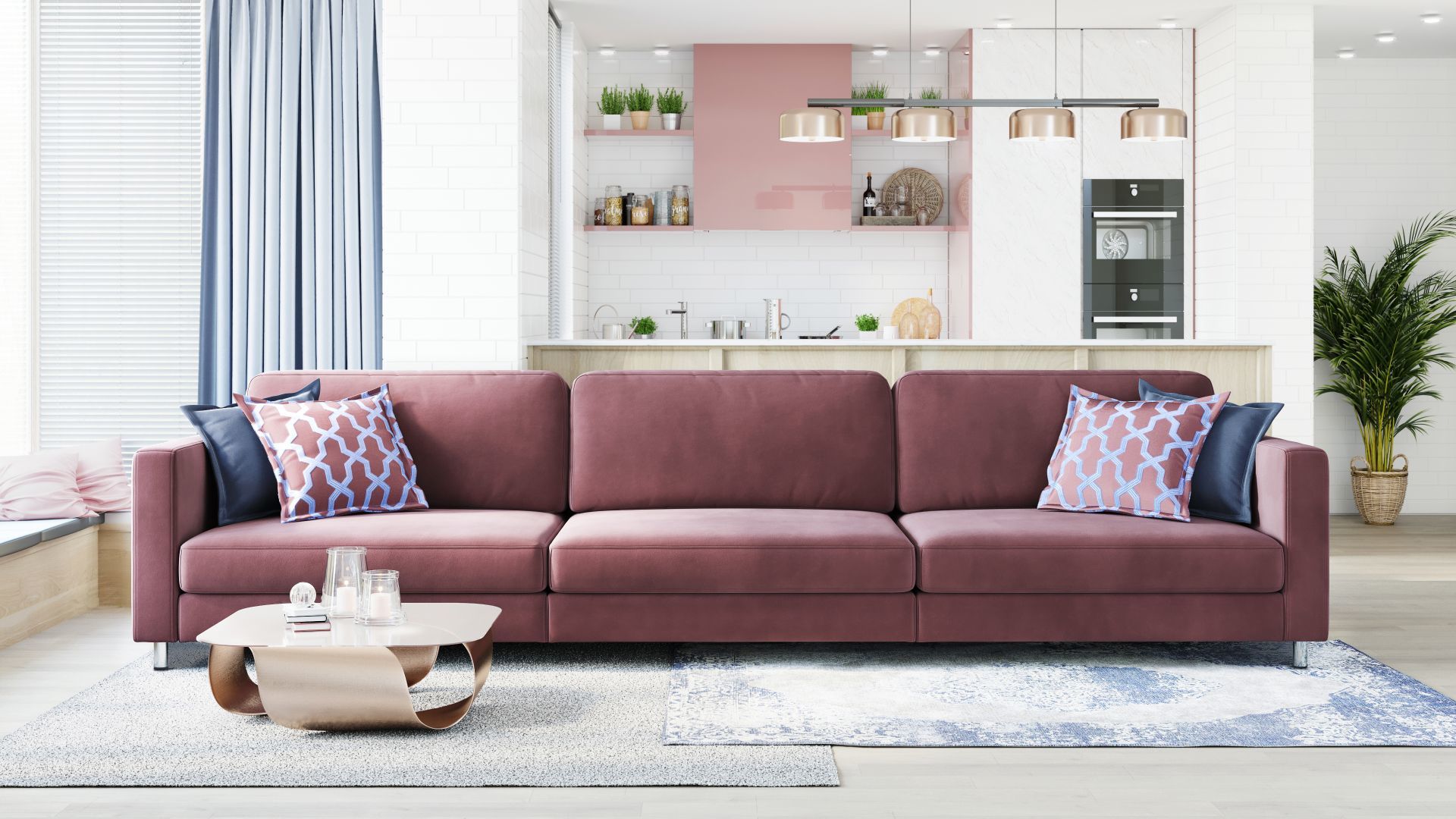 Модульный диван MOON 166 — купить в Краснодаре в интернет-магазинеМебельный центр OZ МОЛЛ